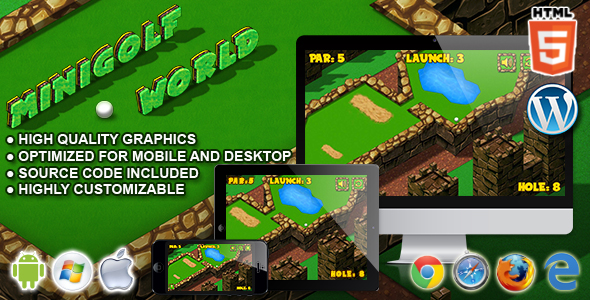 Mini Golf World - HTML5 Sport Game icon