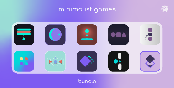 Minimalist Games Bundle 1 | HTML5 Construct Games icon
