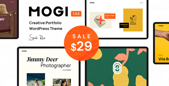 Mogi - A Creative Portfolio / Agency WordPress Theme icon