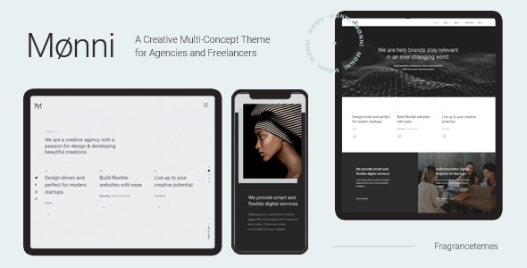 Monni - A Creative Multi-Concept Theme for Agencies and Freelancers icon