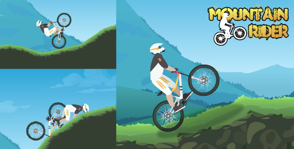 Mountain Rider - Premium HTML5 Game for Web, Mobile and FB Instant games (Construct 3) icon