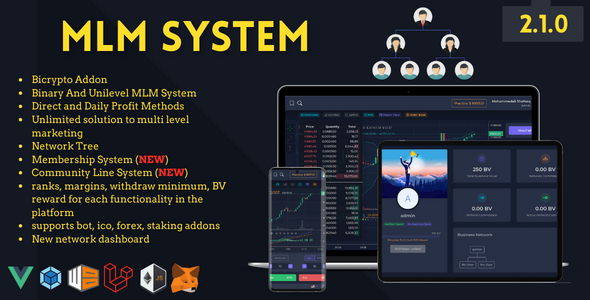 Multi Level Marketing Addon For Bicrypto icon