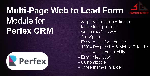Multi-Page Web to Lead Form Module icon