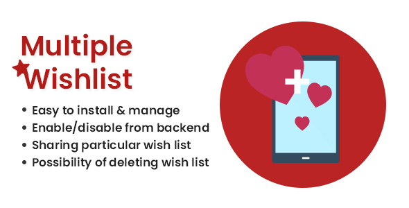 Multiple Wishlist icon