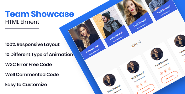 MunTeam - Bootstrap Team Showcase Element icon