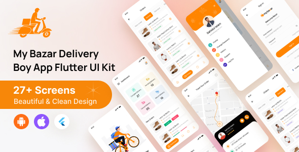 My Bazar Delivery App UI Kit icon