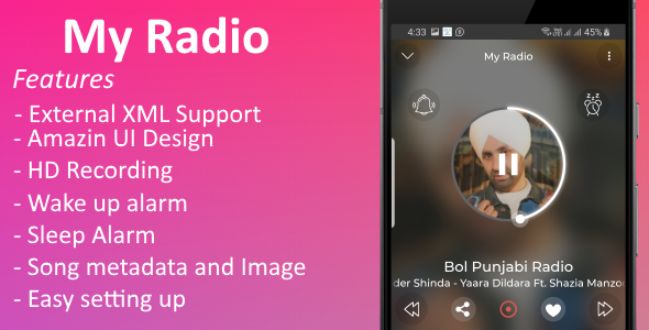 My Radio with Recording icon