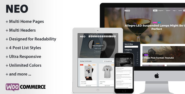 NEO - A Modern Personal WordPress Theme icon