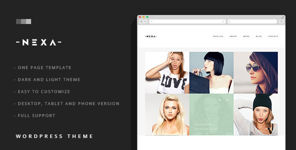 NEXA - Portfolio & Business sliding WordPress Theme icon
