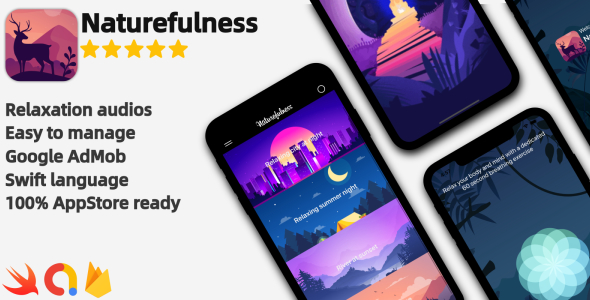 Naturefulness - iOS Relaxation Application icon