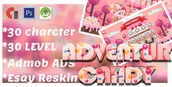 New Candy Adventure Game Platform icon