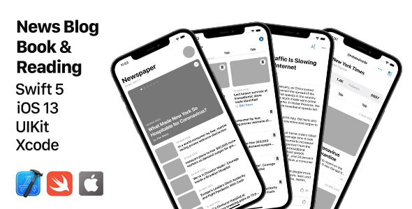 News, Blog, Book & Reading UIKit Template icon