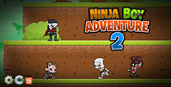 Ninja Boy Adventure 2 - Construct Game icon