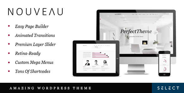 Nouveau - Multipurpose WordPress Theme icon