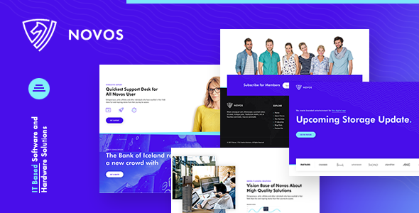Novos | IT Company & Digital Solutions Wordpress Theme icon