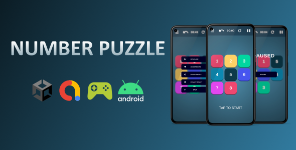 Number Puzzle Game (Unity + Admob + Leaderboard) icon
