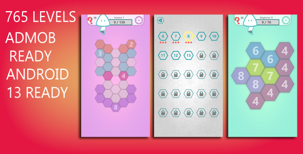 Number Quest Deluxe Unity Complete Project(765 Levels) icon