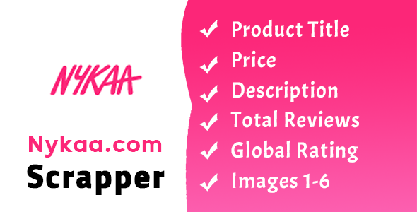 Nykaa.com Scraper : Bulk Products Extractor & Scrapper icon
