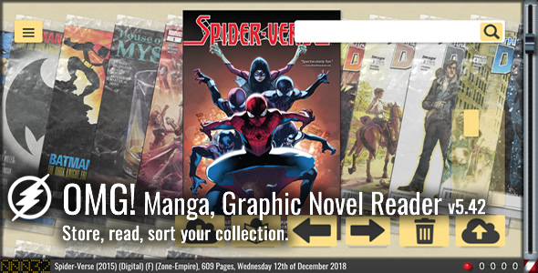 OMG Manga, Graphic Novel & Comic Reader icon