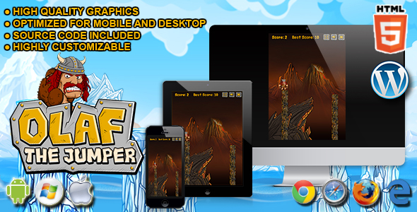 Olaf the Jumper - HTML5 Skill Game icon