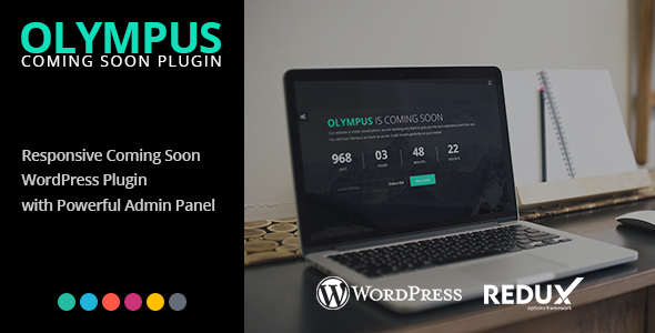Olympus - Responsive Coming Soon WordPress Plugin icon