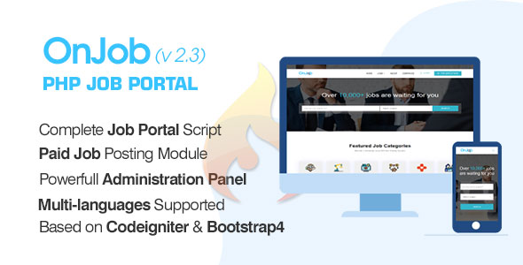 OnJob - PHP Job Portal Application icon
