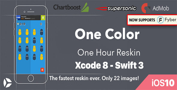 One Color – One Hour Reskin - iOS10 and Swift 3 ready icon