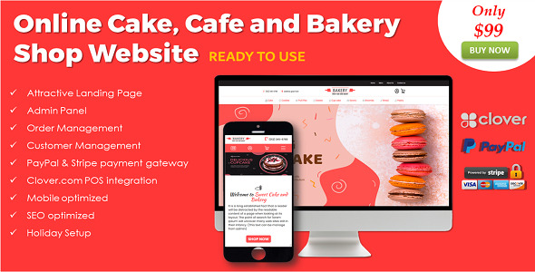 Online Cake, Cafe and Bakery Shop in ASP.NET icon