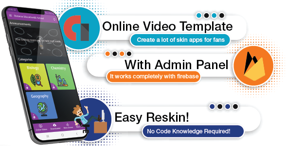 Online Video Template App-Distance Education&E-School icon