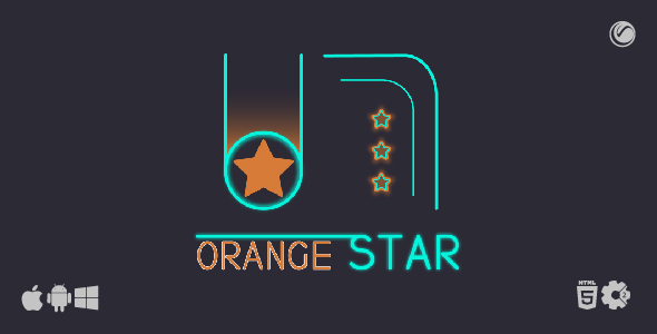 Orange Star | HTML5 Construct Game icon