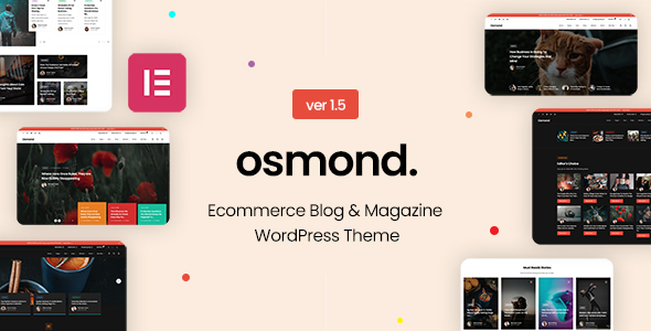 Osmond - Ecommerce Magazine WordPress Theme