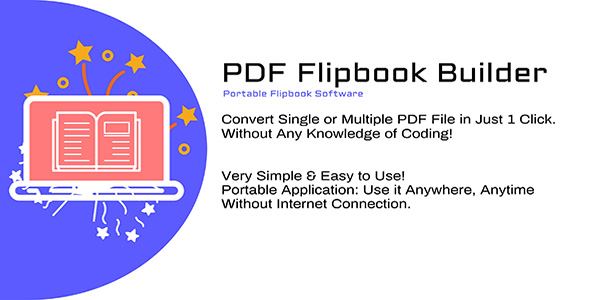 PDF Flipbook Builder - 1 Click Build icon