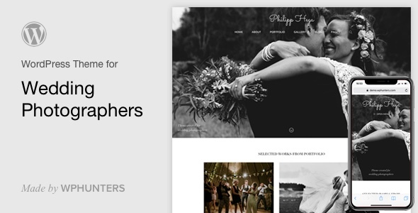 PH - Wedding Photography Portfolio WordPress Theme icon