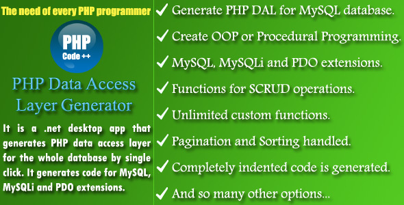 PHP DAL Generator icon