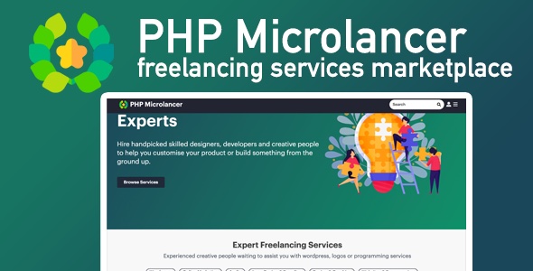 PHP Microlancer - Freelancing Services Marketplace SaaS icon