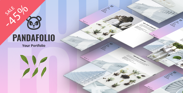 Pandafolio - Modern and Clean Portfolio WordPress Theme + RTL icon