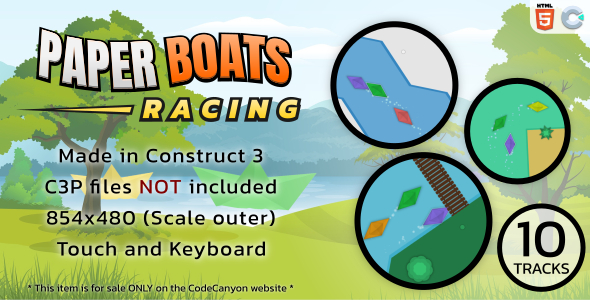 Paper Boats Racing - HTML5 Racing game icon