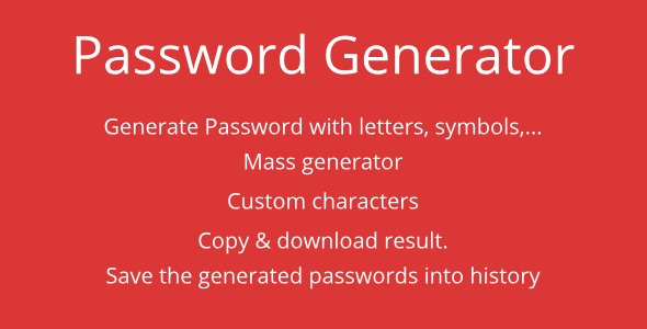 Password Generator icon