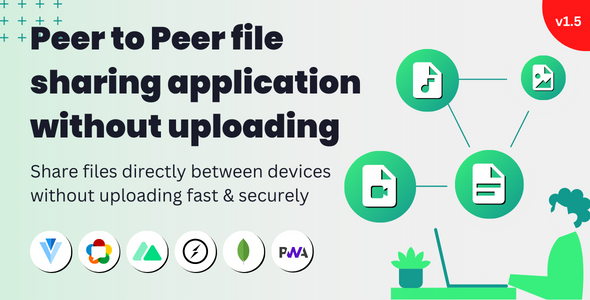 Peer to Peer File Sharing Without Uploading icon