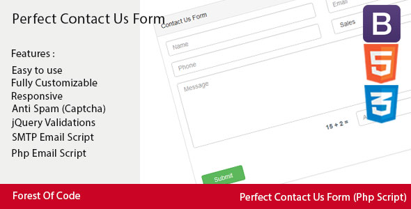 Perfect Contact Us Form icon