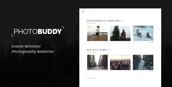 PhotoBuddy | Photography WordPress Theme icon