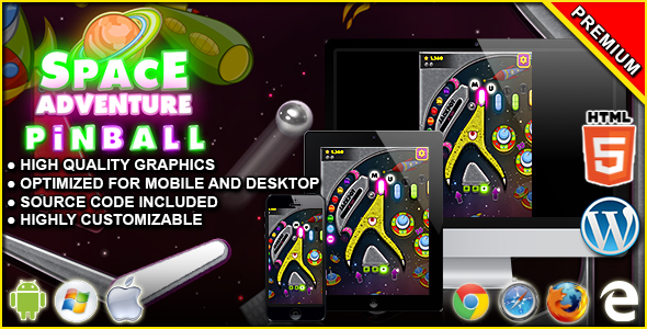 Pinball Space Adventure - HTML5 Arcade Game icon