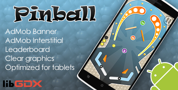 Pinball with AdMob and Leaderboard icon