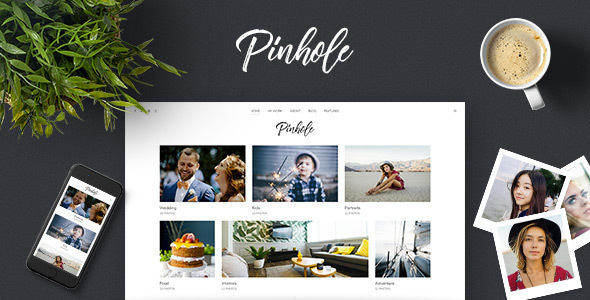 Pinhole - Photography Portfolio & Gallery Theme for WordPress icon