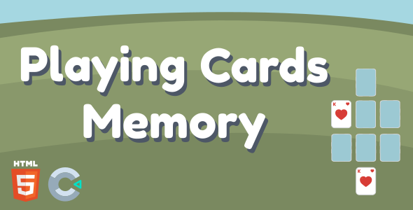 Playing Cards Memory - HTML5 Game (Construct 3) icon