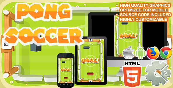 Pong Soccer ( HTML5 + CAPX ) icon