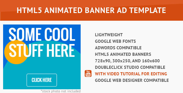 Power Color HTML5 Animated Banner icon