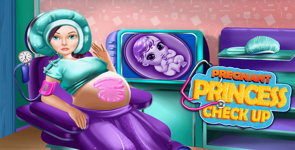 Pregnant Princess Check Up Kids Games + Ready For Publish + Android icon