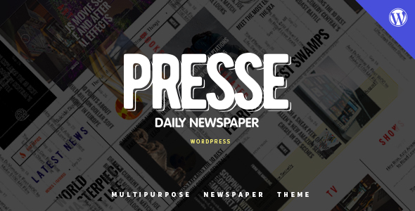 Presse - WordPress Magazine News Theme icon