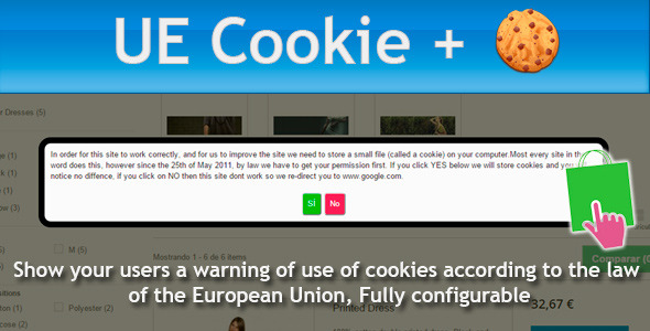 Prestashop UE Cookie + European Cookies Law icon